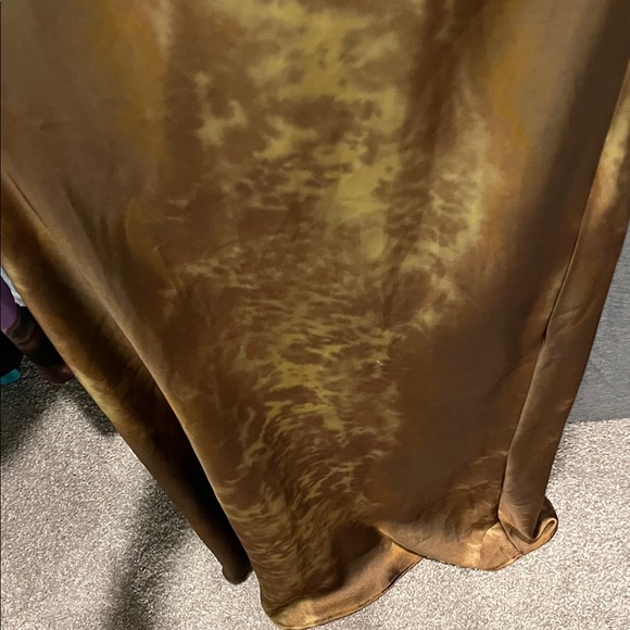 Zara Brown Tie-Dye Maxi Dress - Picture 5 of 8